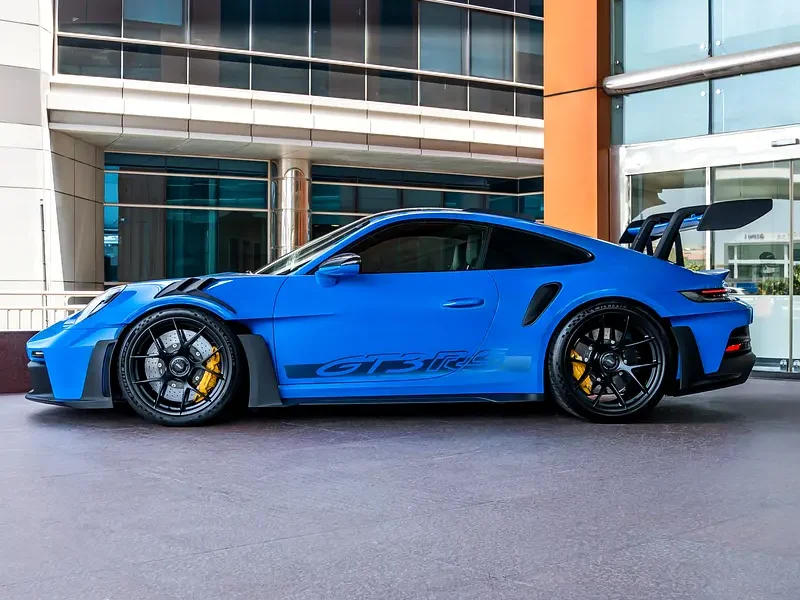 2024 Porsche 911 GT3 RS 4.0-liter flat-six Petrol Engine Blue Black Coupe Automatic
