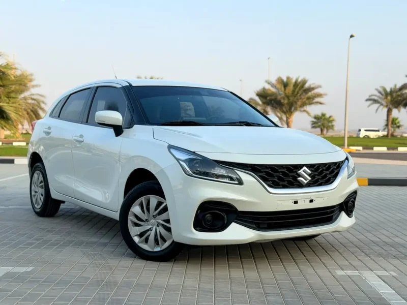 2024 Suzuki Baleno GLX 4 Cylinders Petrol Engine White Grey Family Sports Sedan GCC Specs