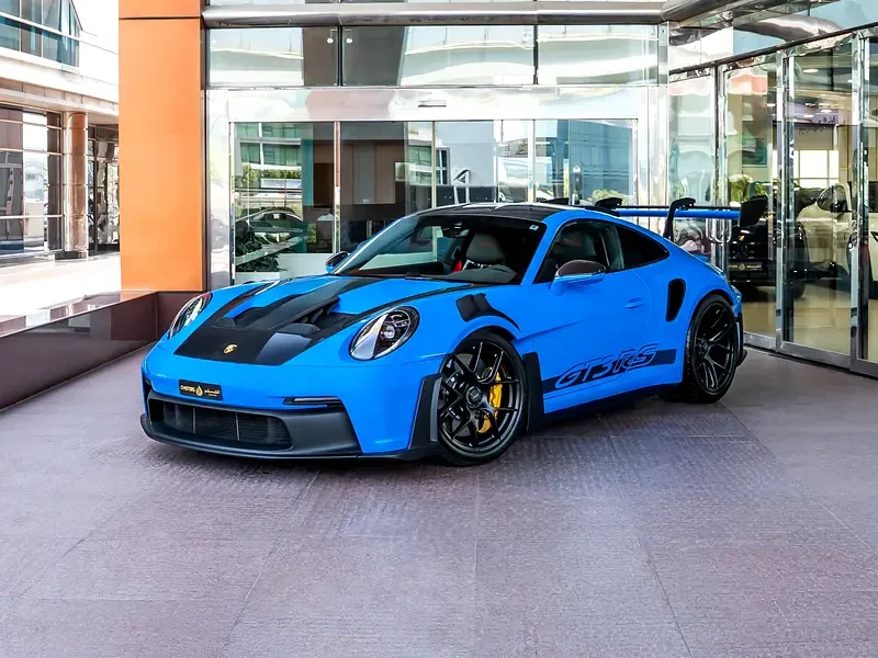 2024 Porsche 911 GT3 RS 4.0-liter flat-six Petrol Engine Blue Black Coupe Automatic