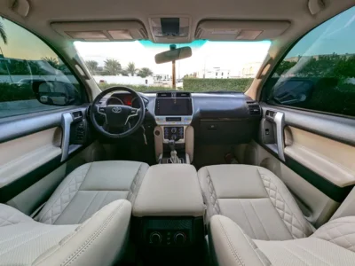 2012 Toyota Prado TXL FACELIFTED 2023 2.7 Litres 4 Cylinders Petrol Engine Black Beige SUV