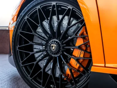 2017 Lamborghini Aventador LP 750-4 Superveloce 6.5-liter V12 Petrol Engine Orange Black Coupe
