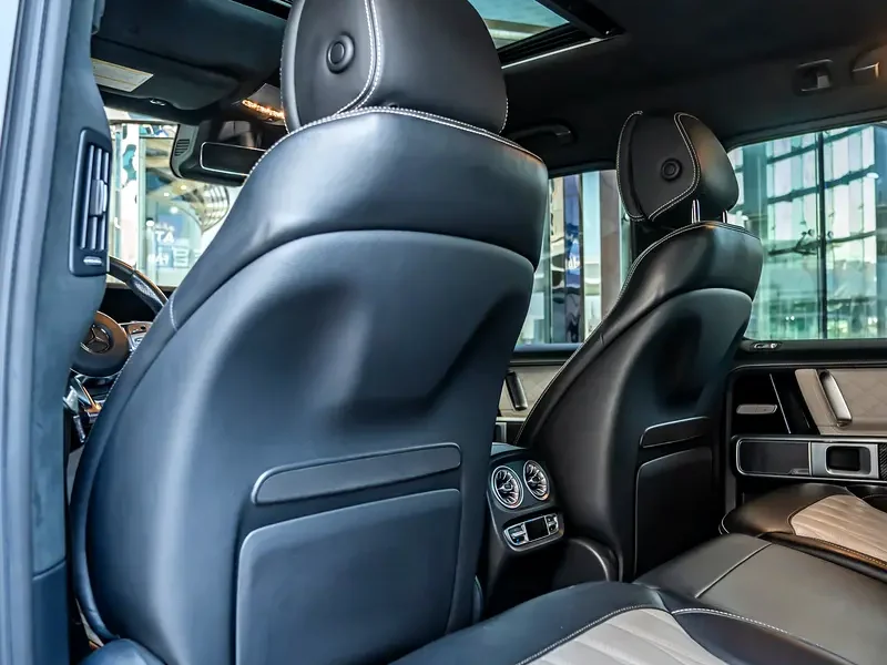 2021 Mercedes-Benz G-Class G 63 AMG 4.0 Litres V8 Biturbo Petrol Engine Grey White SUV