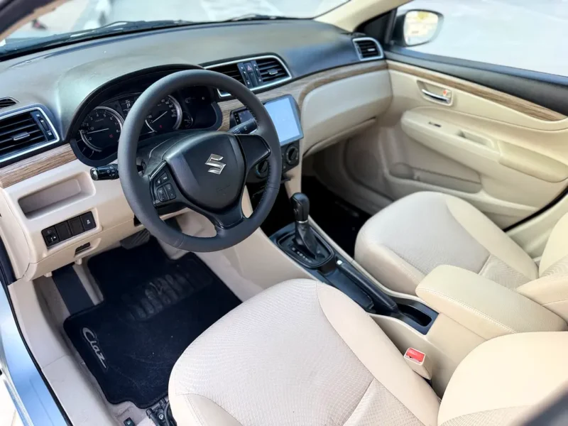2023 Suzuki Ciaz GLX 4 Cylinders Petrol Engine Silver Beige Sedan GCC Specs Premium Condition