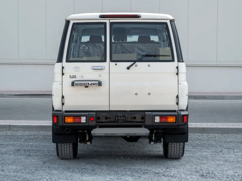 2026 Toyota Land Cruiser 70 Series LC 76 LX 4.0 Litres 6 Cylinders Petrol Engine White tan SUV