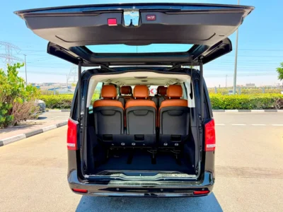 2024 Mercedes-Benz V-Class V 250 2.0 Litres 4 Cylinders Petrol Engine Black Tan Van GCC Specs