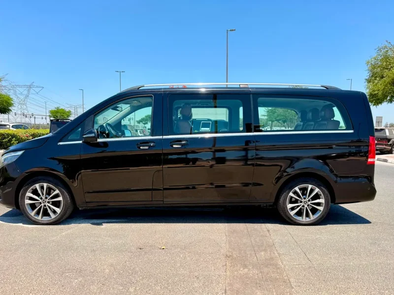 2024 Mercedes-Benz V-Class V 250 2.0 Litres 4 Cylinders Petrol Engine Black Tan Van GCC Specs