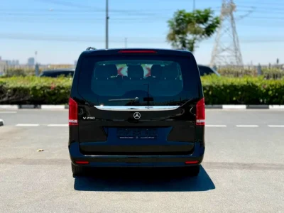 2024 Mercedes-Benz V-Class V 250 2.0 Litres 4 Cylinders Petrol Engine Black Tan Van GCC Specs