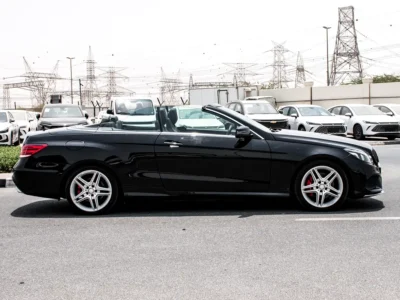 2014 Mercedes-Benz E-Class E 350 6 Cylinders Petrol Engine Black Soft Top Convertible