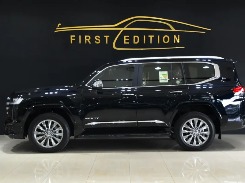 2026 Toyota Land Cruiser VXR 3.5L Twin Turbo 6 Cylinders Petrol Engine Black Red SUV GCC