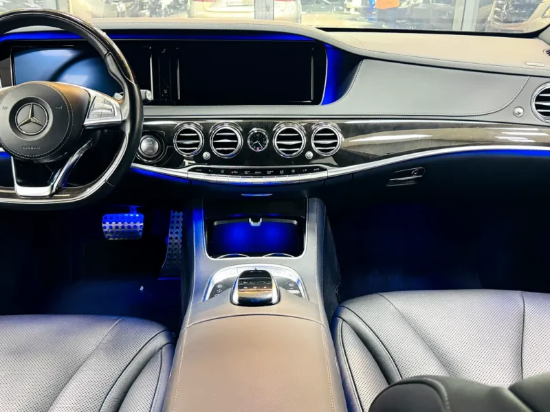 2016 Mercedes-Benz S-Class S 400 h 6 Cylinders Hybrid Engine Black Sedan Japanese Specs