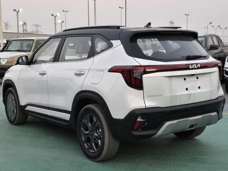 2026 KIA SELTOS 1.5L SMARTSTREAM Inline 4-Cylinder Petrol Engine White Black SUV GCC