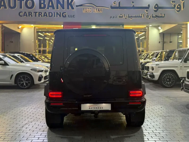 2025 Mercedes-Benz G-Class G 63 AMG 8 Cylinders Petrol Engine Black Red SUV GCC Specs