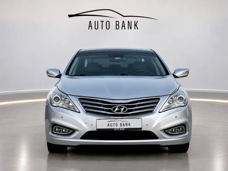 2013 Hyundai Azera Premium 6 Cylinders Petrol Engine Grey Brown Sedan GCC Specs