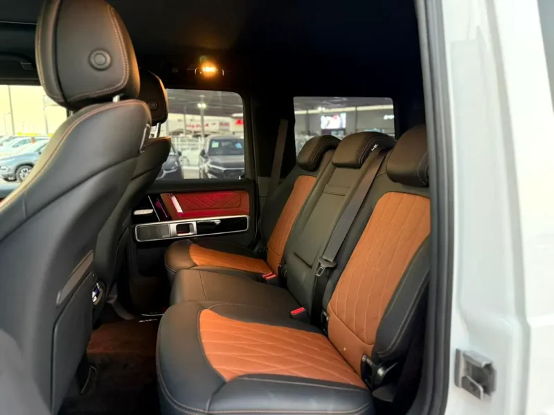2023 Mercedes-Benz G-Class G 63 AMG 4.0L Bi-turbo V8 Petrol Engine White Brown SUV