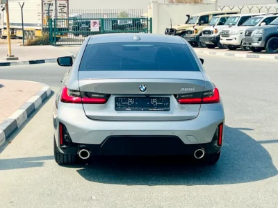 2024 BMW 3-Series 320i M SPORT 4 Cylinders Petrol Engine Grey Red Sedan GCC Specs