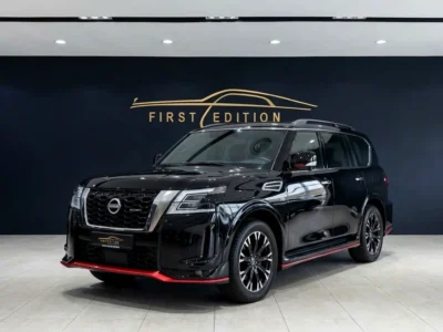 2022 Nissan Patrol Nismo 8 Cylinders Petrol Engine Black Red SUV GCC Specs Automatic