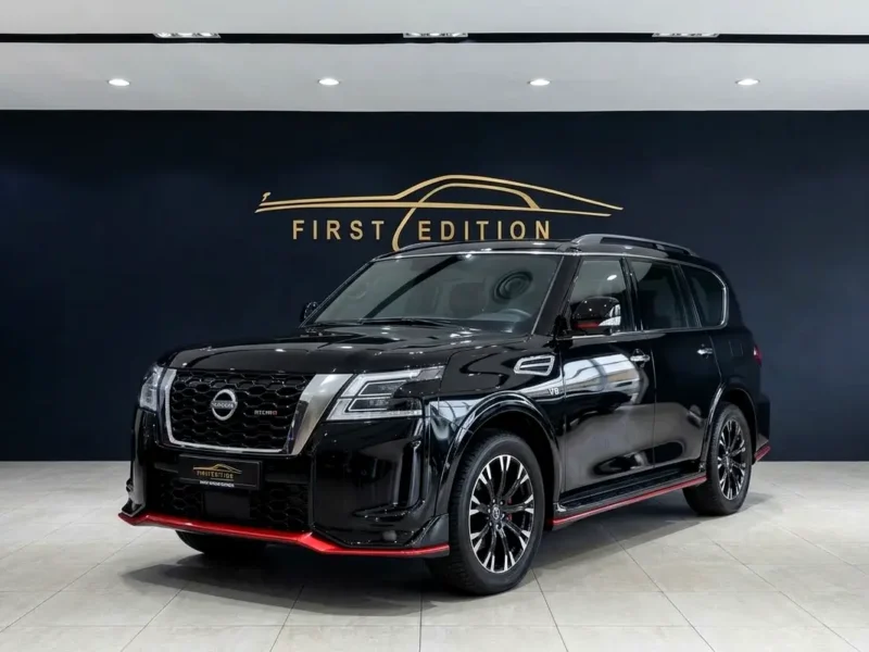 2022 Nissan Patrol Nismo 8 Cylinders Petrol Engine Black Red SUV GCC Specs Automatic