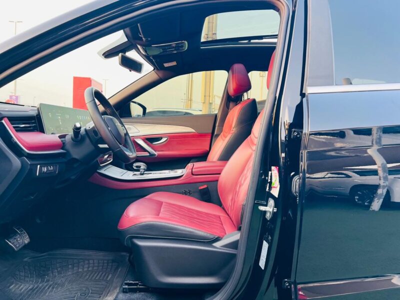 2023 Jetour X70 Plus LUX 1.6 Litres 4 Cylinders Petrol Engine Black Red SUV Chinese Specs