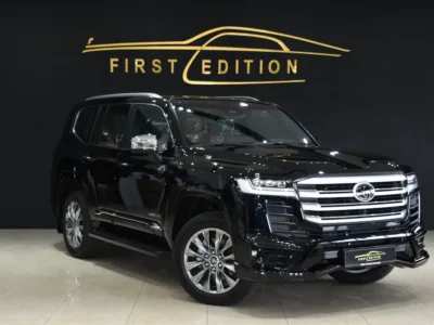 2026 Toyota Land Cruiser VXR 3.5L Twin Turbo 6 Cylinders Petrol Engine Black Red SUV GCC