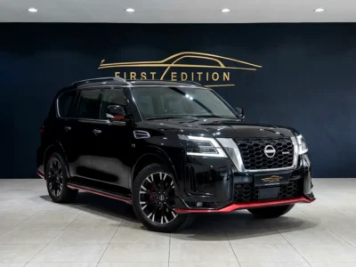 2022 Nissan Patrol Nismo 8 Cylinders Petrol Engine Black Red SUV GCC Specs Automatic
