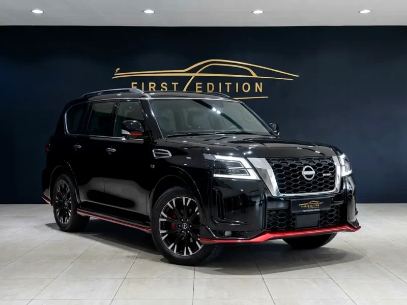 2022 Nissan Patrol Nismo 8 Cylinders Petrol Engine Black Red SUV GCC Specs Automatic