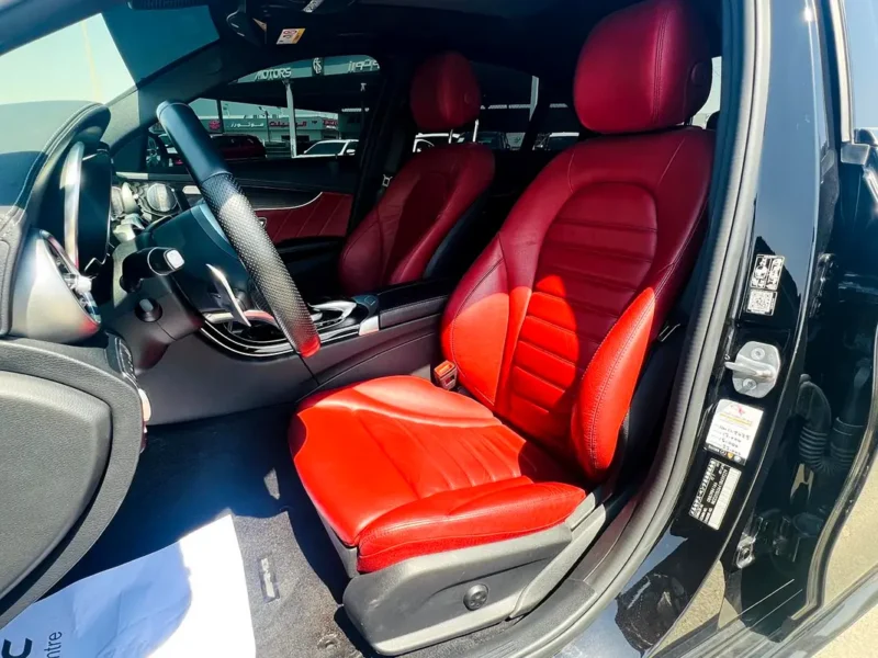 2019 Mercedes-Benz C-Class C43 AMG twin-turbo V6 Petrol Engine Black Red Sedan