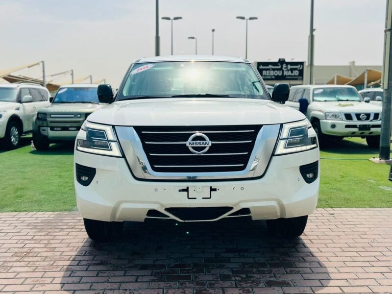 2020 Nissan Patrol SE T2 4.0 Litres V6 Petrol Engine White Tan SUV GCC Specs Automatic