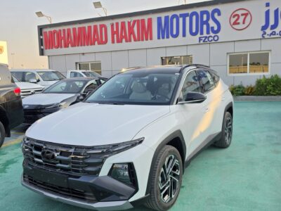2027 Hyundai Tucson 1.6L Turbo 4 Cylinders Petrol Engine White Beige SUV GCC Specs