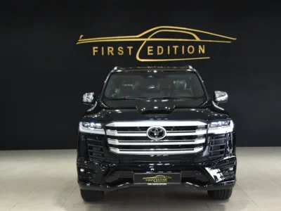 2026 Toyota Land Cruiser VXR 3.5L Twin Turbo 6 Cylinders Petrol Engine Black Red SUV GCC