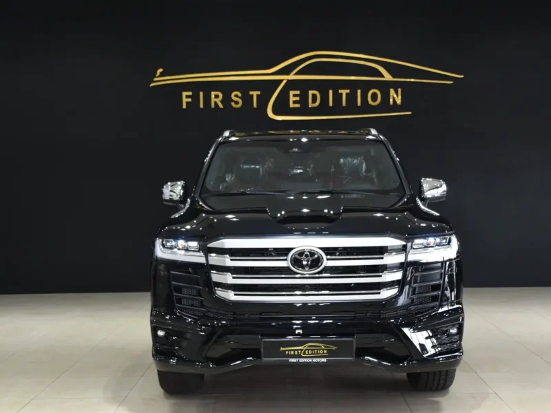 2026 Toyota Land Cruiser VXR 3.5L Twin Turbo 6 Cylinders Petrol Engine Black Red SUV GCC