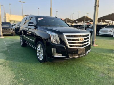 2018 Cadillac Escalade PLATINUM 6.2 Litres V8 Petrol Engine Black Tan SUV US Specs