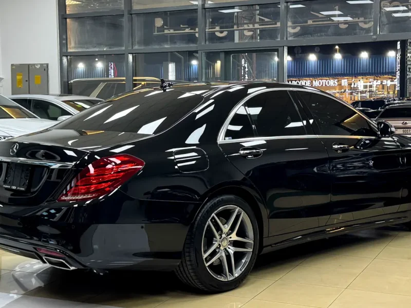 2016 Mercedes-Benz S-Class S 400 h 6 Cylinders Hybrid Engine Black Sedan Japanese Specs
