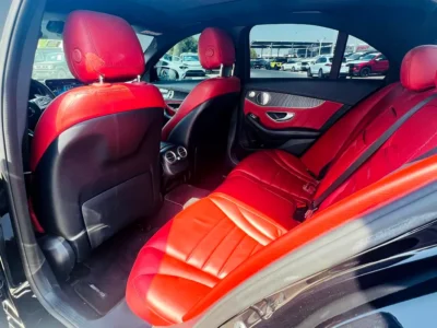 2019 Mercedes-Benz C-Class C43 AMG twin-turbo V6 Petrol Engine Black Red Sedan