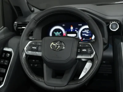 2026 Toyota Land Cruiser VXR 3.5L Twin Turbo 6 Cylinders Petrol Engine Black Red SUV GCC