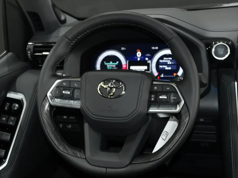 2026 Toyota Land Cruiser VXR 3.5L Twin Turbo 6 Cylinders Petrol Engine Black Red SUV GCC