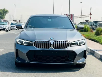 2024 BMW 3-Series 320i M SPORT 4 Cylinders Petrol Engine Grey Red Sedan GCC Specs