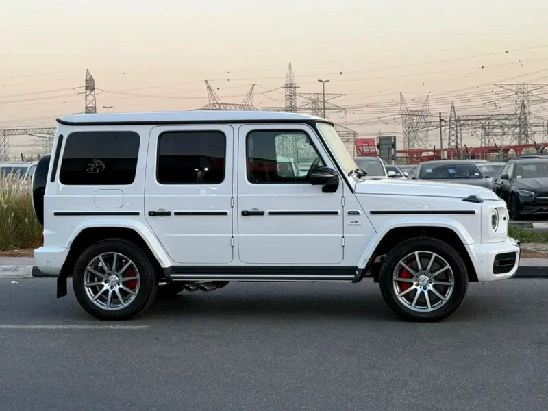 2023 Mercedes-Benz G-Class G 63 AMG 4.0L Bi-turbo V8 Petrol Engine White Brown SUV