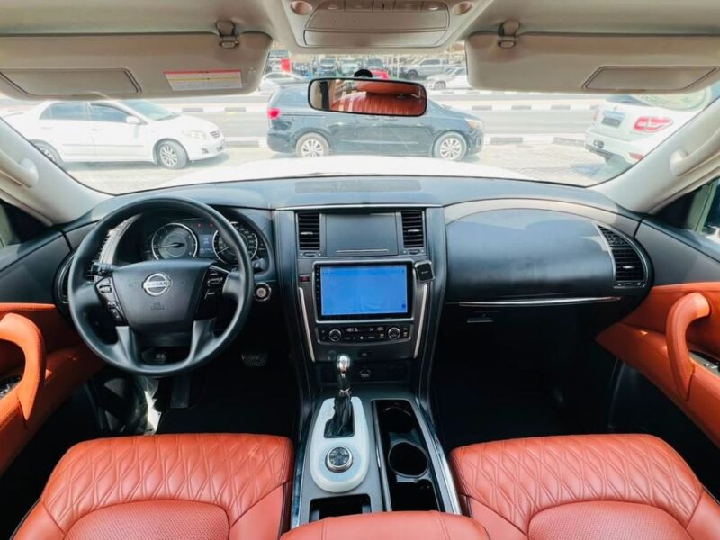 2020 Nissan Patrol SE T2 4.0 Litres V6 Petrol Engine White Tan SUV GCC Specs Automatic