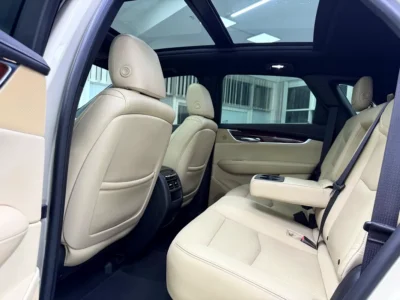 2017 Cadillac XT5 Luxury AWD 3.6 Litres 6 Cylinders Petrol Engine Gold Beige SUV GCC Specs
