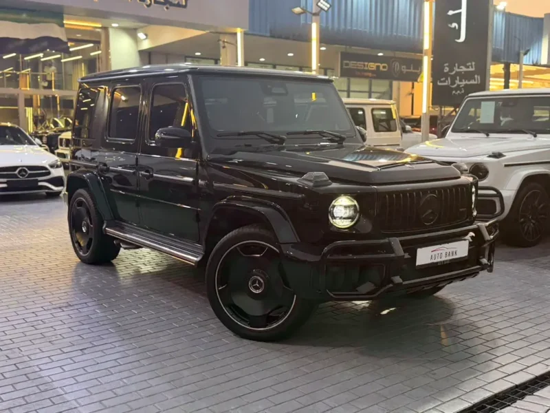 2025 Mercedes-Benz G-Class G 63 AMG 8 Cylinders Petrol Engine Black Red SUV GCC Specs