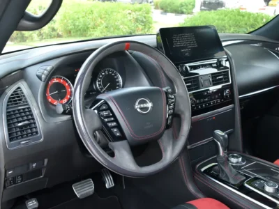 2022 Nissan Patrol Nismo 8 Cylinders Petrol Engine Black Red SUV GCC Specs Automatic