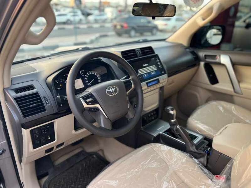 2020 Toyota Prado GXR 4.0 Litres V6 Petrol Engine Bronze Beige SUV GCC Specs Automatic