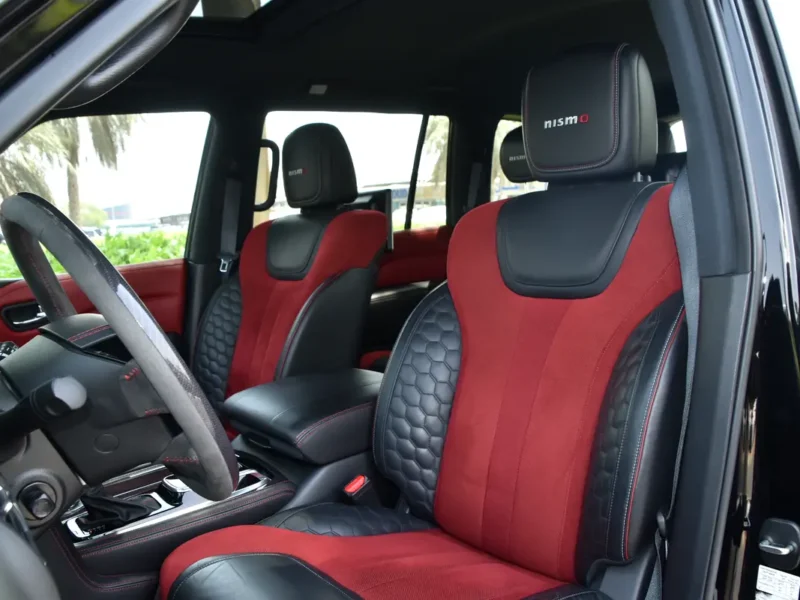 2022 Nissan Patrol Nismo 8 Cylinders Petrol Engine Black Red SUV GCC Specs Automatic