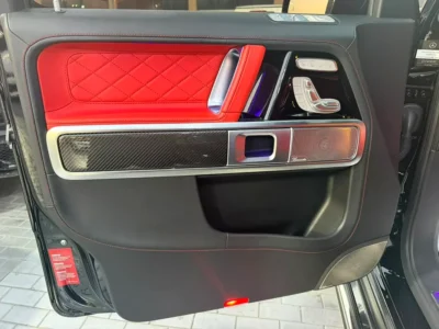 2025 Mercedes-Benz G-Class G 63 AMG 8 Cylinders Petrol Engine Black Red SUV GCC Specs