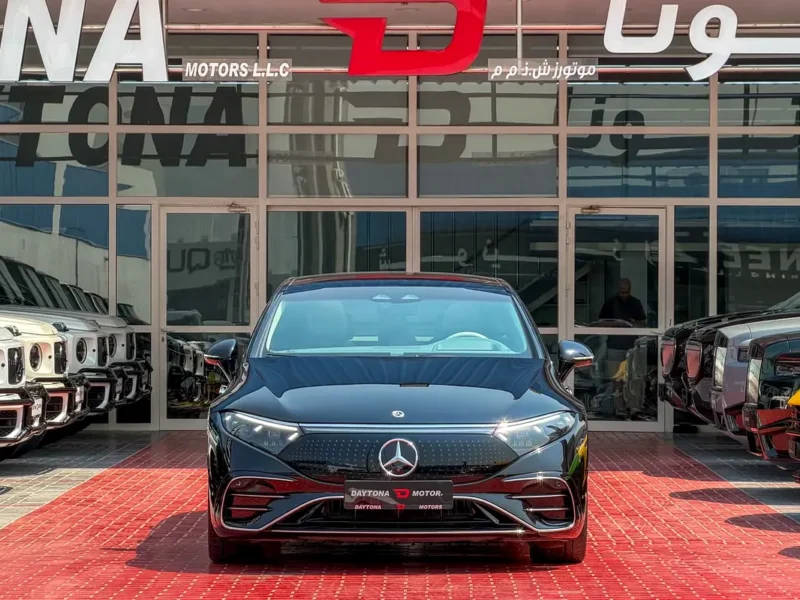 2022 Mercedes-Benz EQS EQS 580 4MATIC Dual Electric Motors Black White Sedan GCC Specs