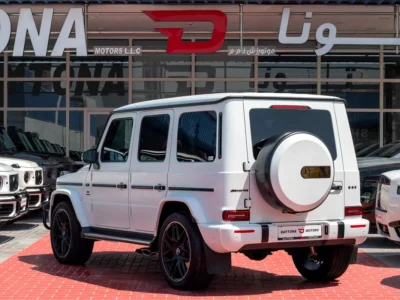 2023 Mercedes-Benz G-Class G 63 AMG 4.0 Litres V8 Biturbo Engine White-White SUV Automatic