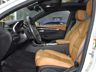2016 Chevrolet Impala LTZ 6 Cylinders Petrol Engine White Tan Sedan GCC Specs AUtomatic