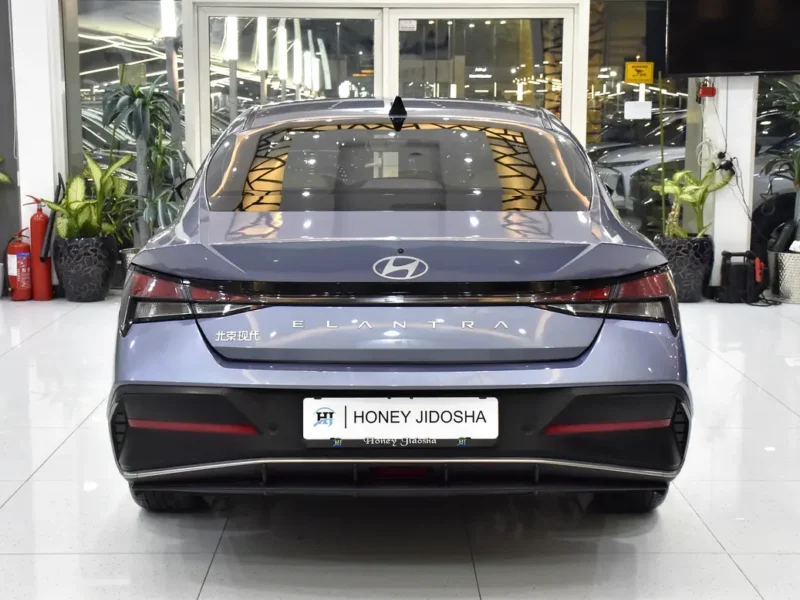 2024 Hyundai Elantra Premium 4 Cylinders Petrol Engine Blue Beige Sedan Chinese Specs