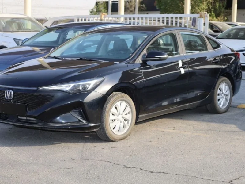 2024 CHANGAN EADO EV460 FULL ELECTIRIC RANGE 365-405 White Black Sedan FWD