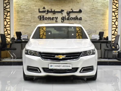 2016 Chevrolet Impala LTZ 6 Cylinders Petrol Engine White Tan Sedan GCC Specs AUtomatic